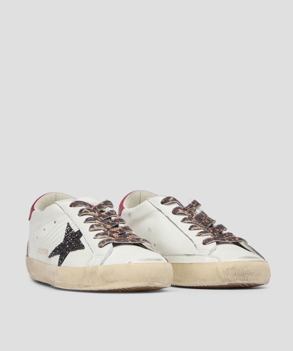 Golden Goose Deluxe Brand Tenis Casuales Super-Star Classic En Piel Vacuna Mujer