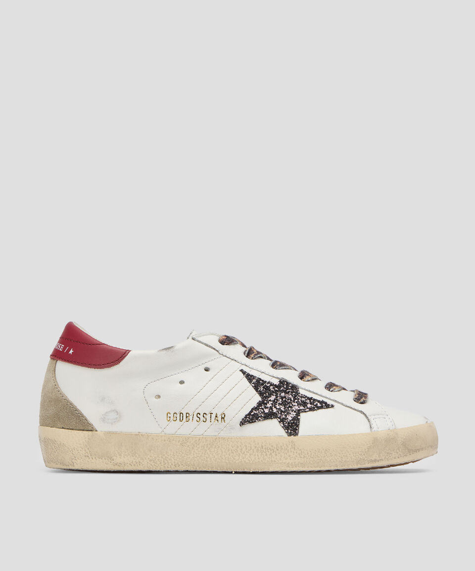 Golden Goose Deluxe Brand Tenis casuales Super-Star Classic en piel vacuna Mujer