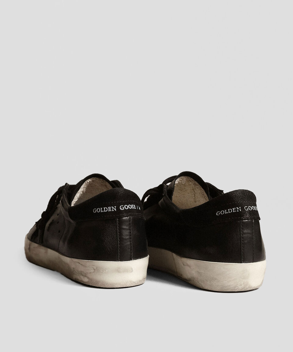 Golden Goose Deluxe Brand Tenis Casuales Super-Star En Piel Hombre