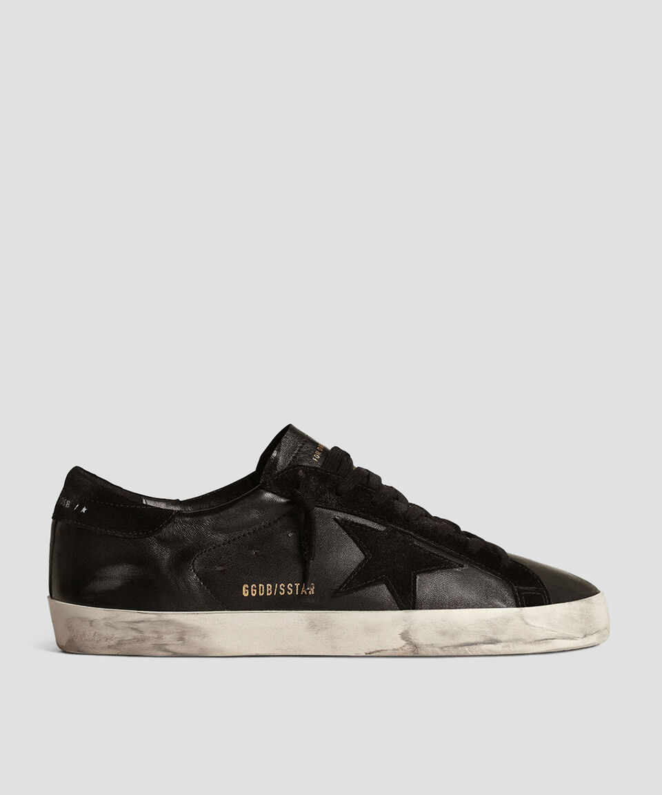Golden Goose Deluxe Brand Tenis casuales Super-Star en piel Hombre