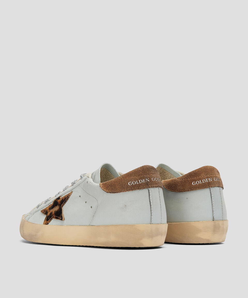 Golden Goose Deluxe Brand Tenis Casuales Super-Star En Piel Mujer