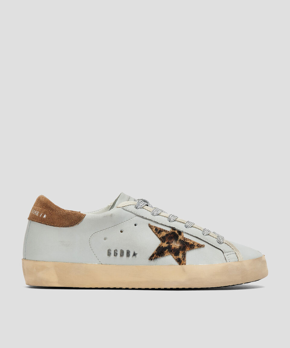 Golden Goose Deluxe Brand Tenis casuales Super-Star en piel Mujer