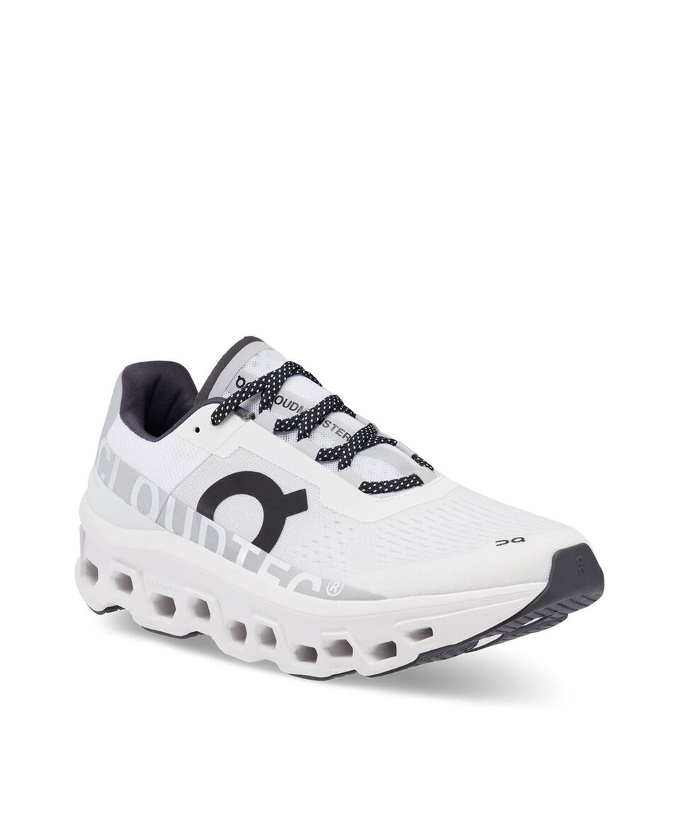 On Tenis Para Correr Cloudmonster CloudTec Blanco Hombre