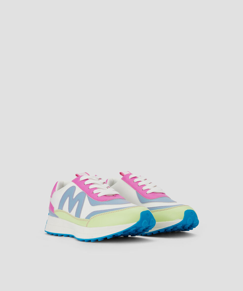 Steve Madden Tenis Runner Con Paneles A Contraste Niña