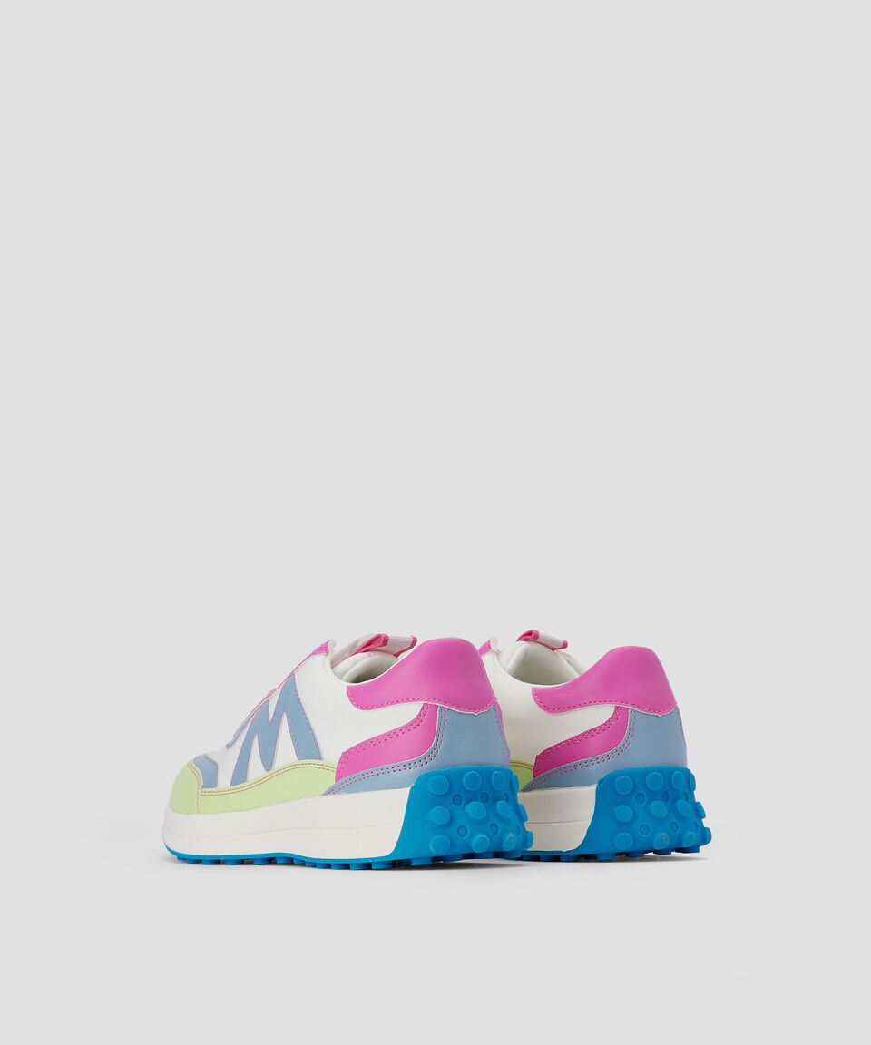 Steve Madden Tenis Runner Con Paneles A Contraste Niña