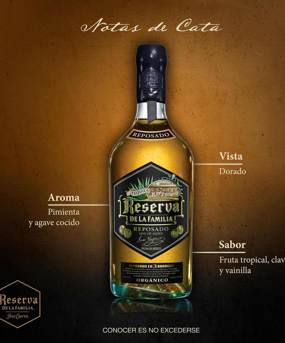 Reserva Tequila Reserva De La Familia Reposado Orgánico 750 Ml