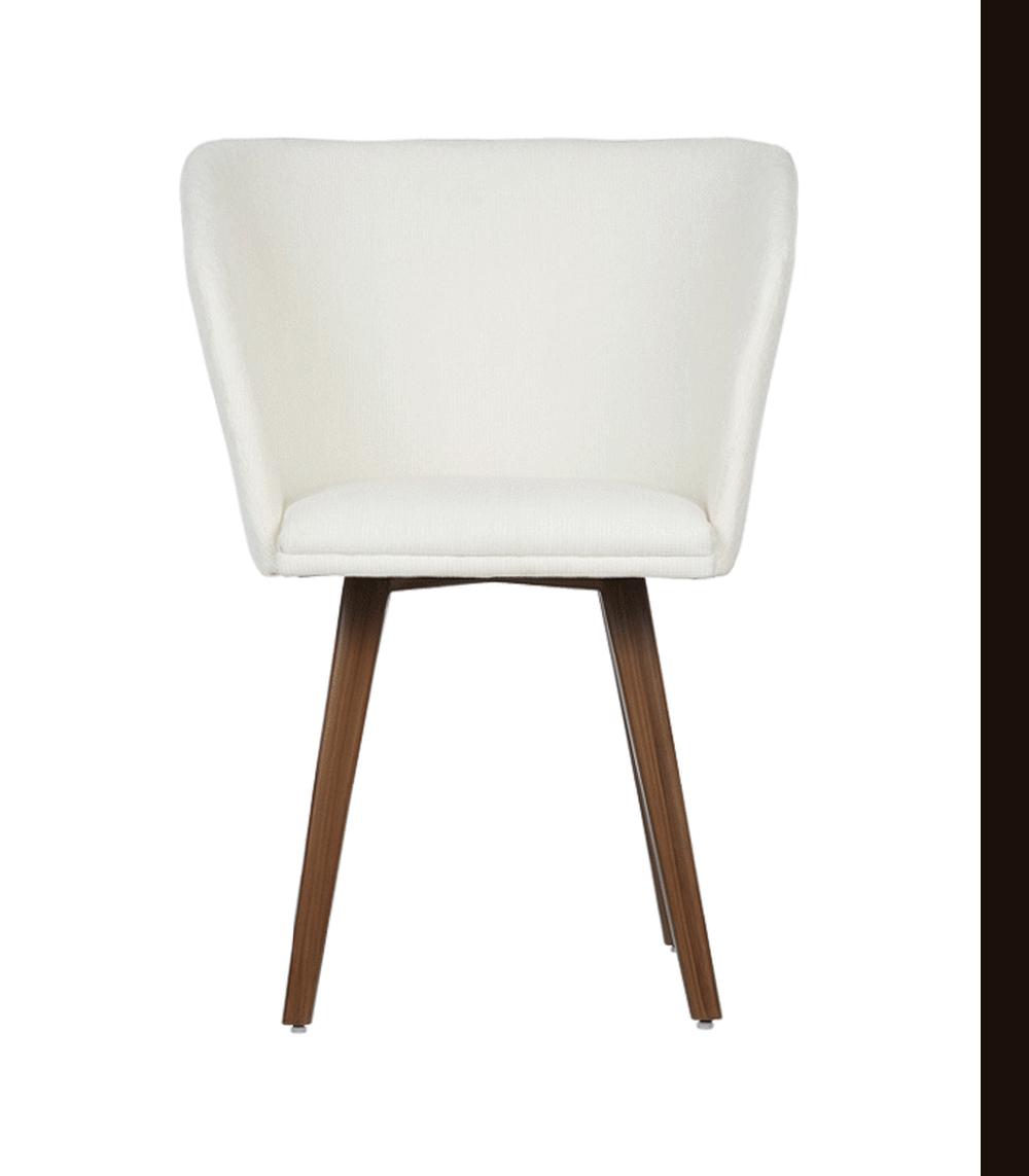 The MAAD Collection Silla Alan Ivory Blanco