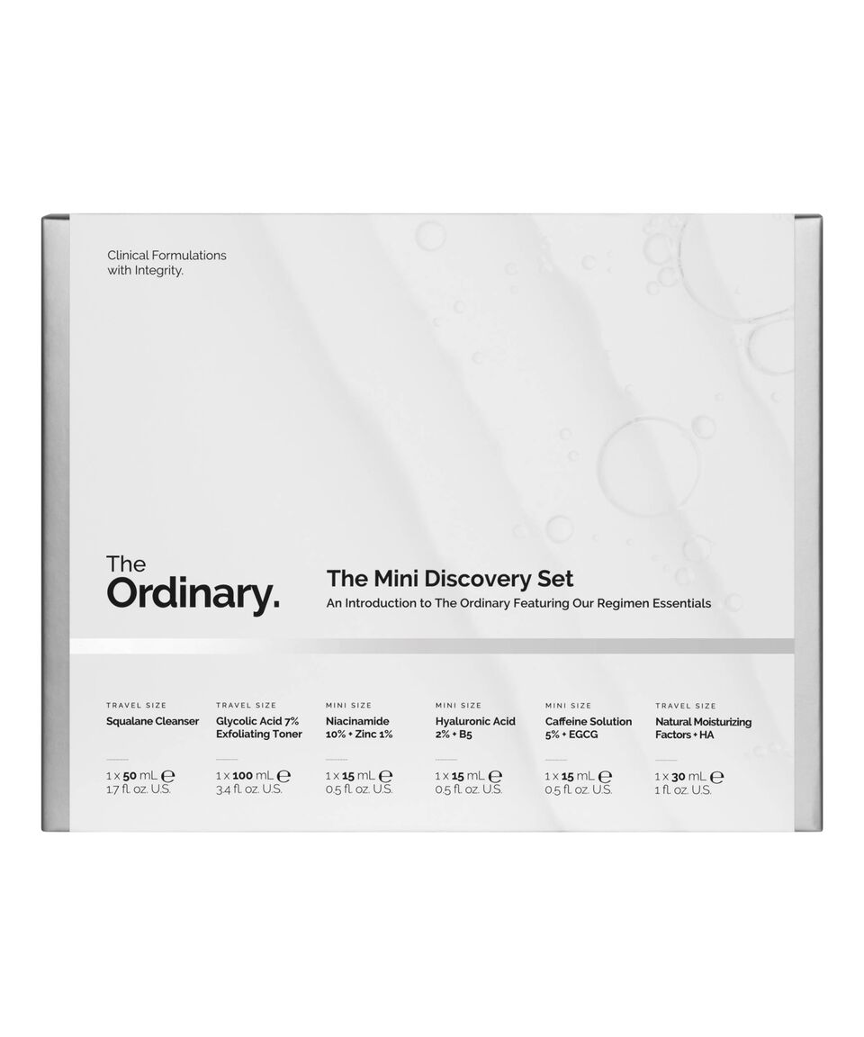 The Ordinary Set Tratamiento Facial Mini Discovery