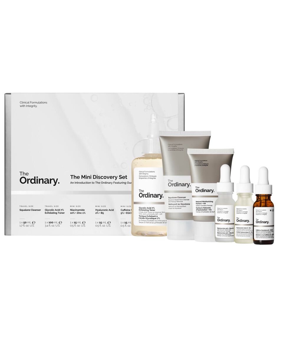 The Ordinary Set Tratamiento Facial Mini Discovery