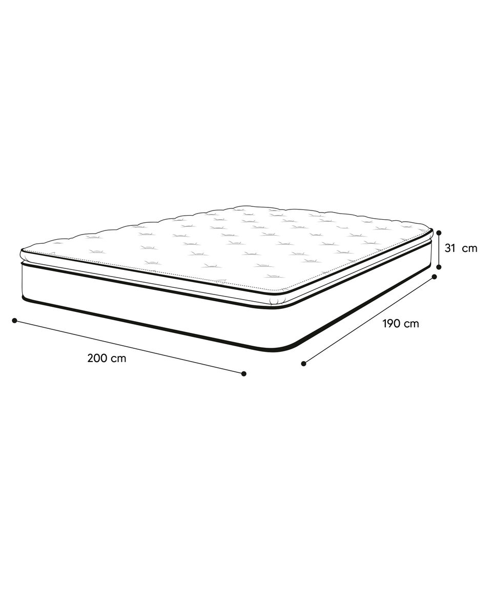 Therapedic Colchón Brasilia King Size