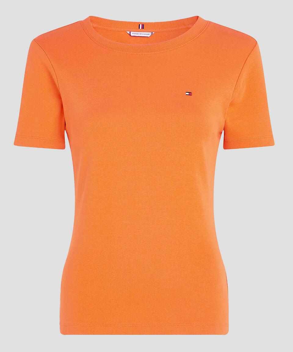 Tommy Hilfiger Playera Lisa De Manga Corta Mujer