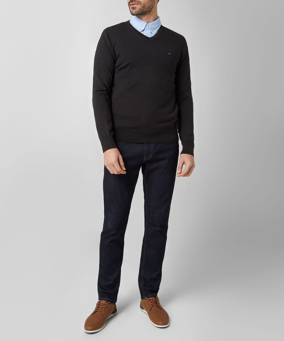 Tommy Hilfiger Suéter Cuello V Hombre