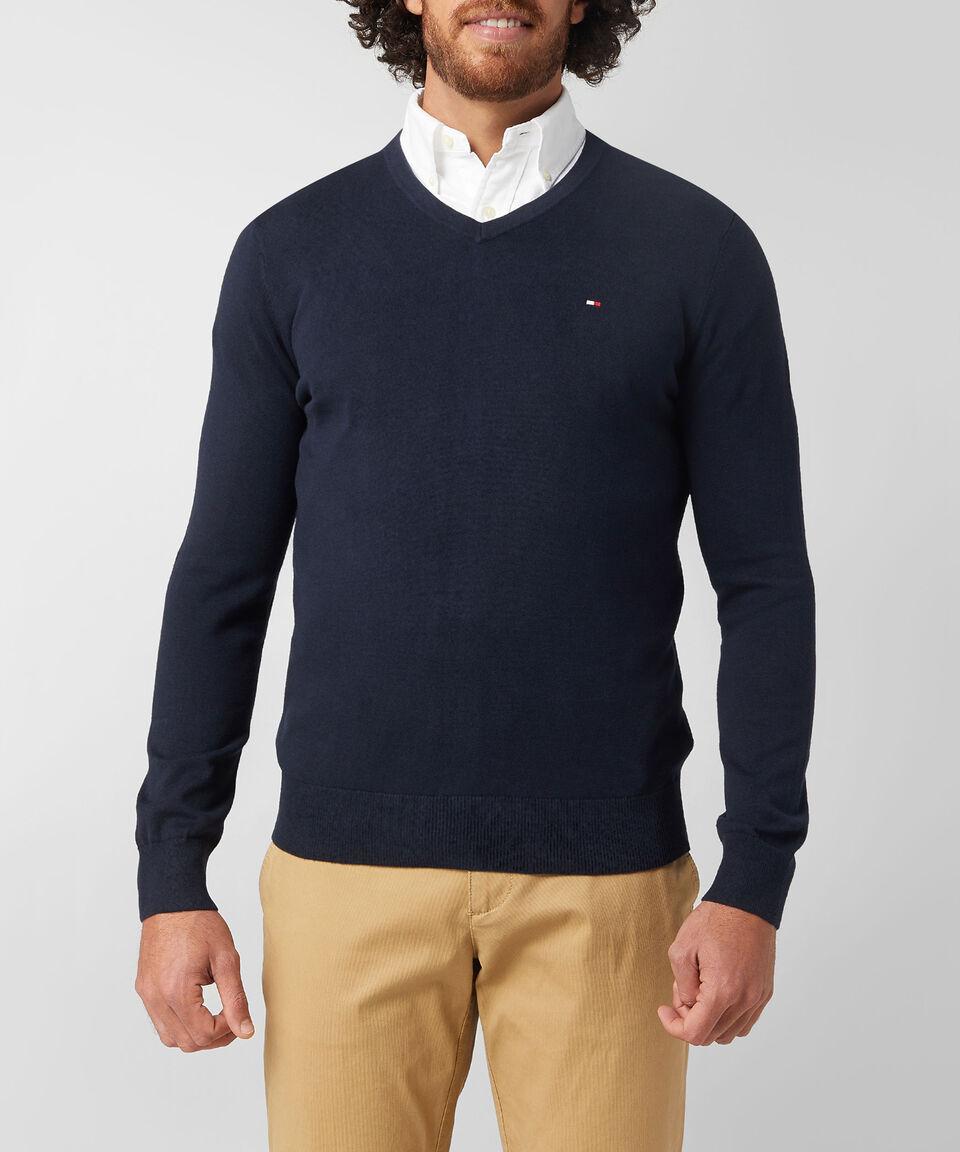 Tommy Hilfiger Suéter Cuello V Hombre