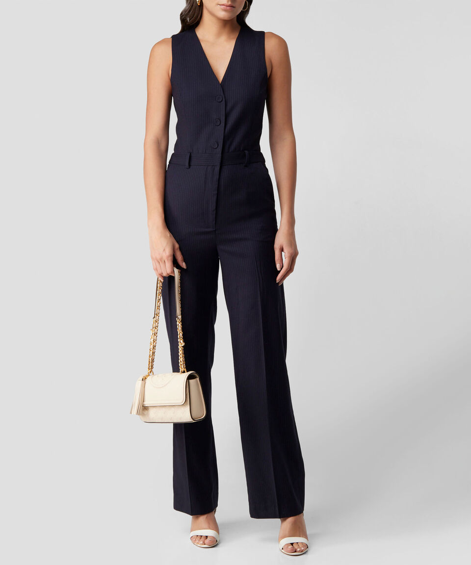 Tory Burch Bolsa Shoulder En Piel Fleming Mujer