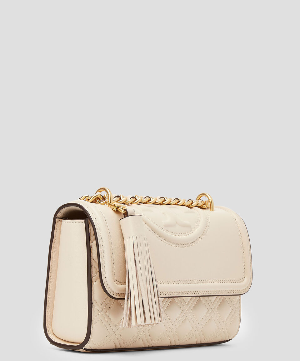 Tory Burch Bolsa Shoulder En Piel Fleming Mujer