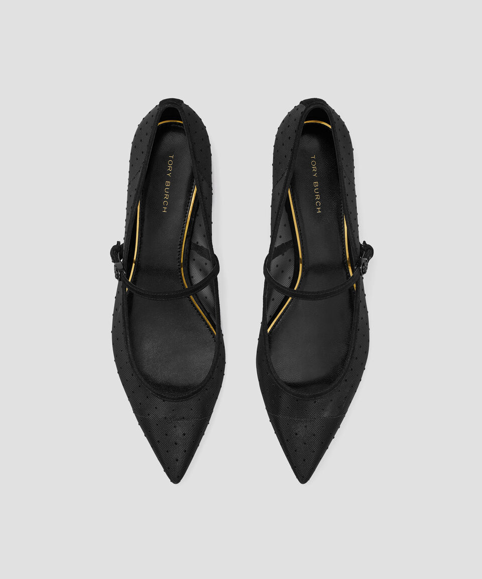 Tory Burch Mary Jane Con Hebilla En Doble T