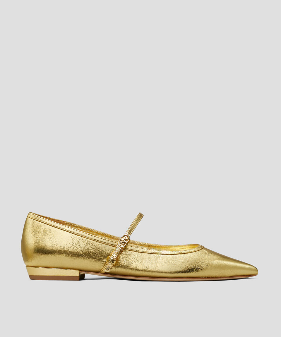 Tory Burch Mary Jane Con Hebilla En Doble T