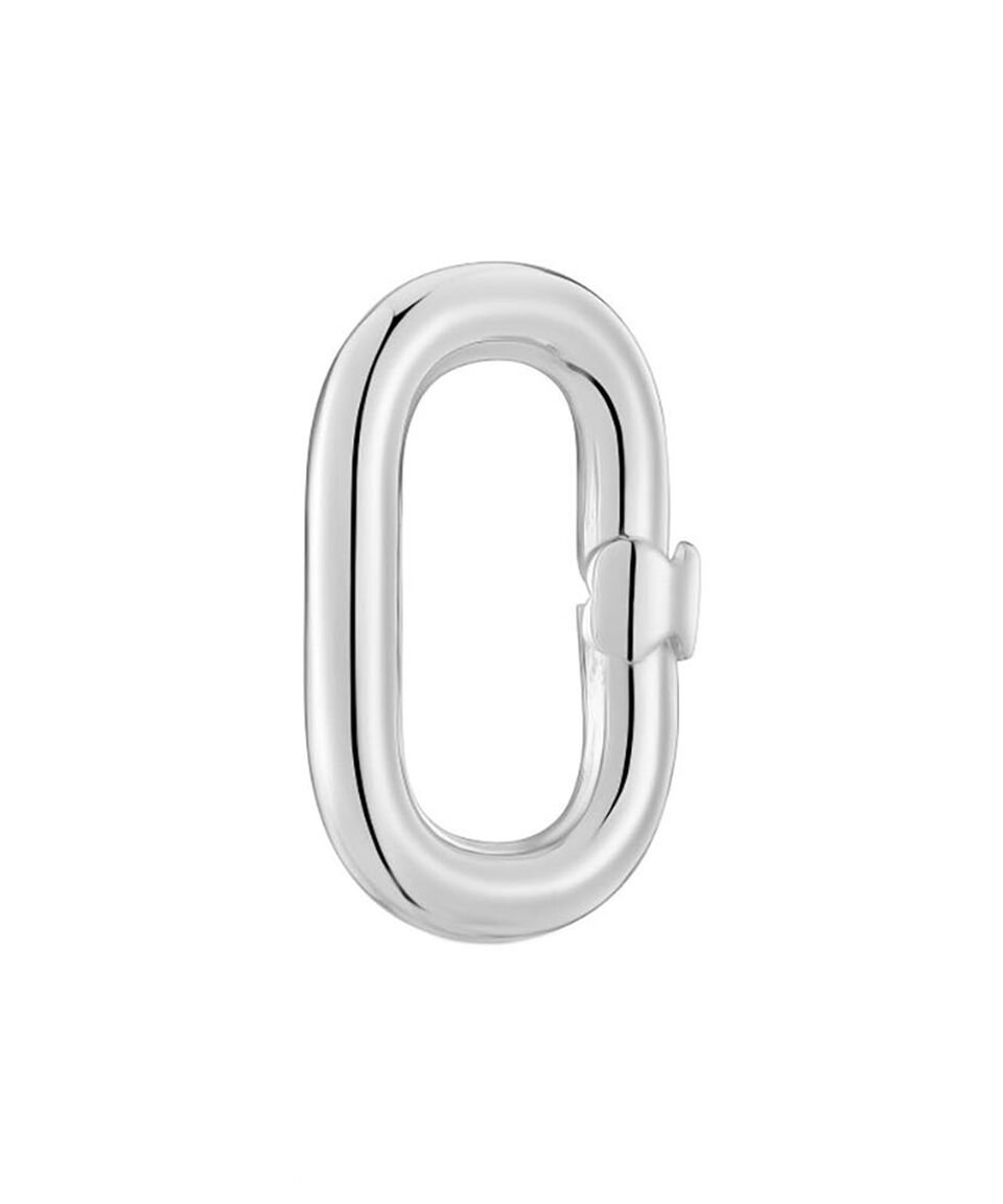 Tous Anilla Pequeña De Plata Hold Oval Mujer