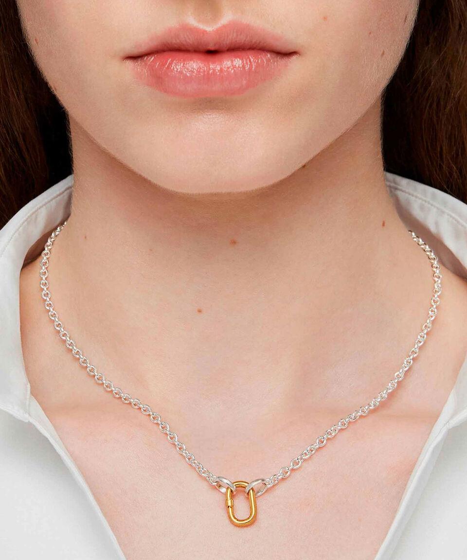 Tous Anilla Pequeña En Plata Hold Oval Mujer