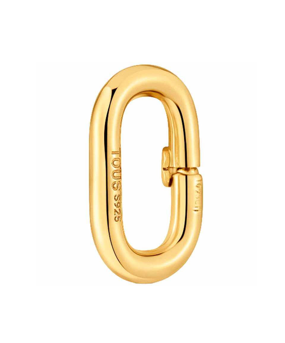 Tous Anilla Pequeña En Plata Hold Oval Mujer