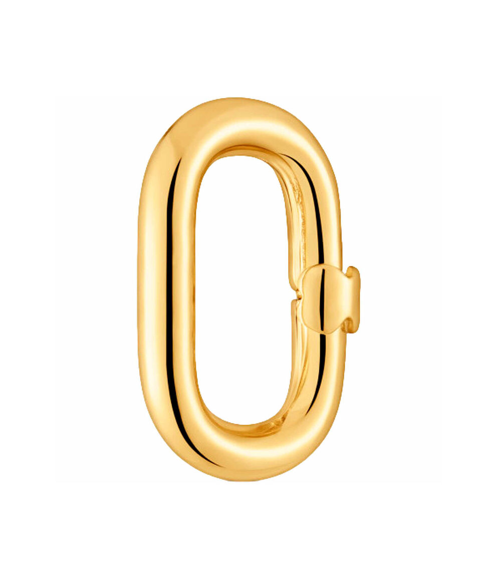 Tous Anilla pequeña en plata Hold Oval Mujer