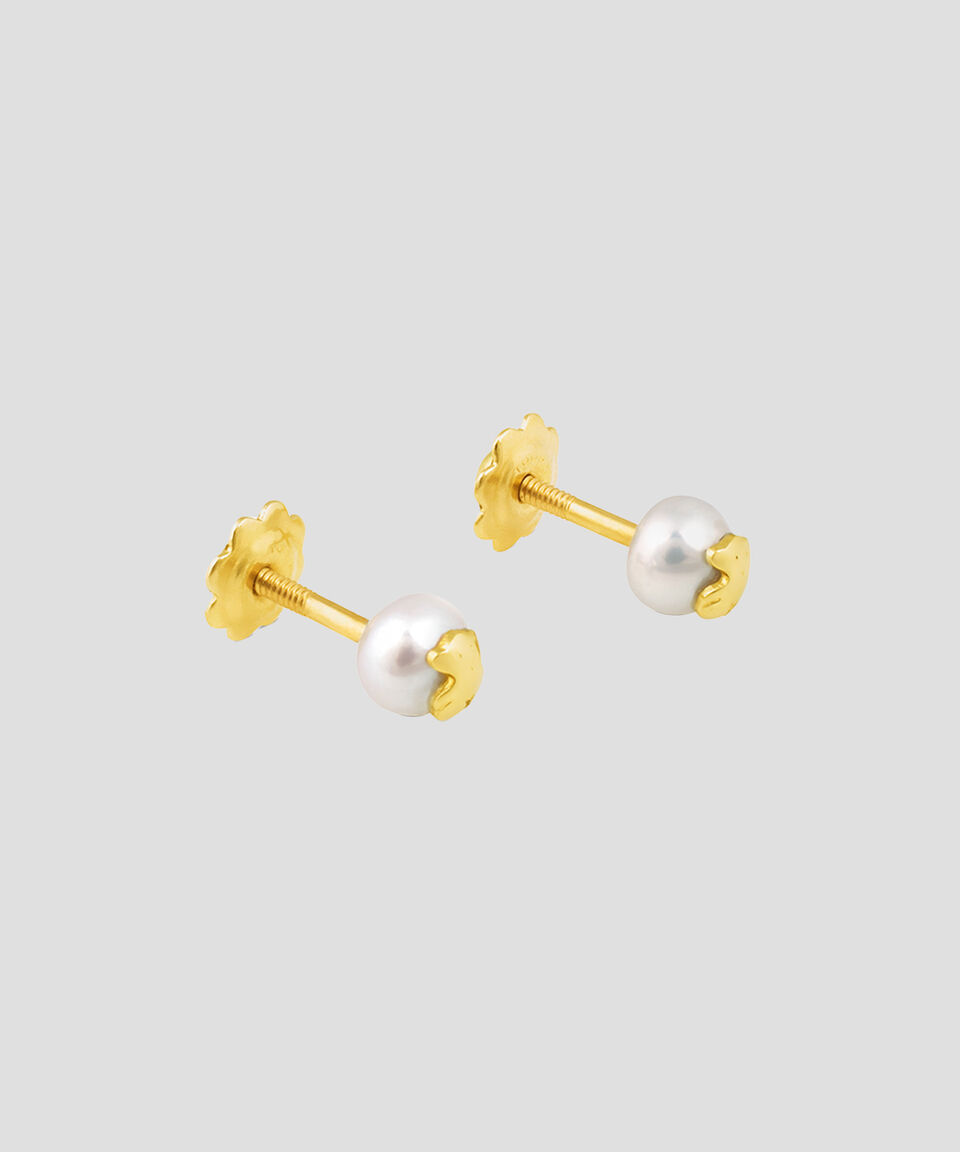 Tous Aretes Baby En Oro Amarillo De 18 Kts Mujer