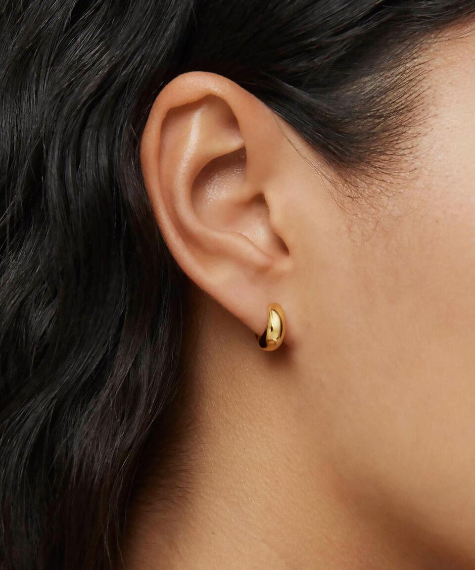 Tous Aretes De Aro Corto Mujer