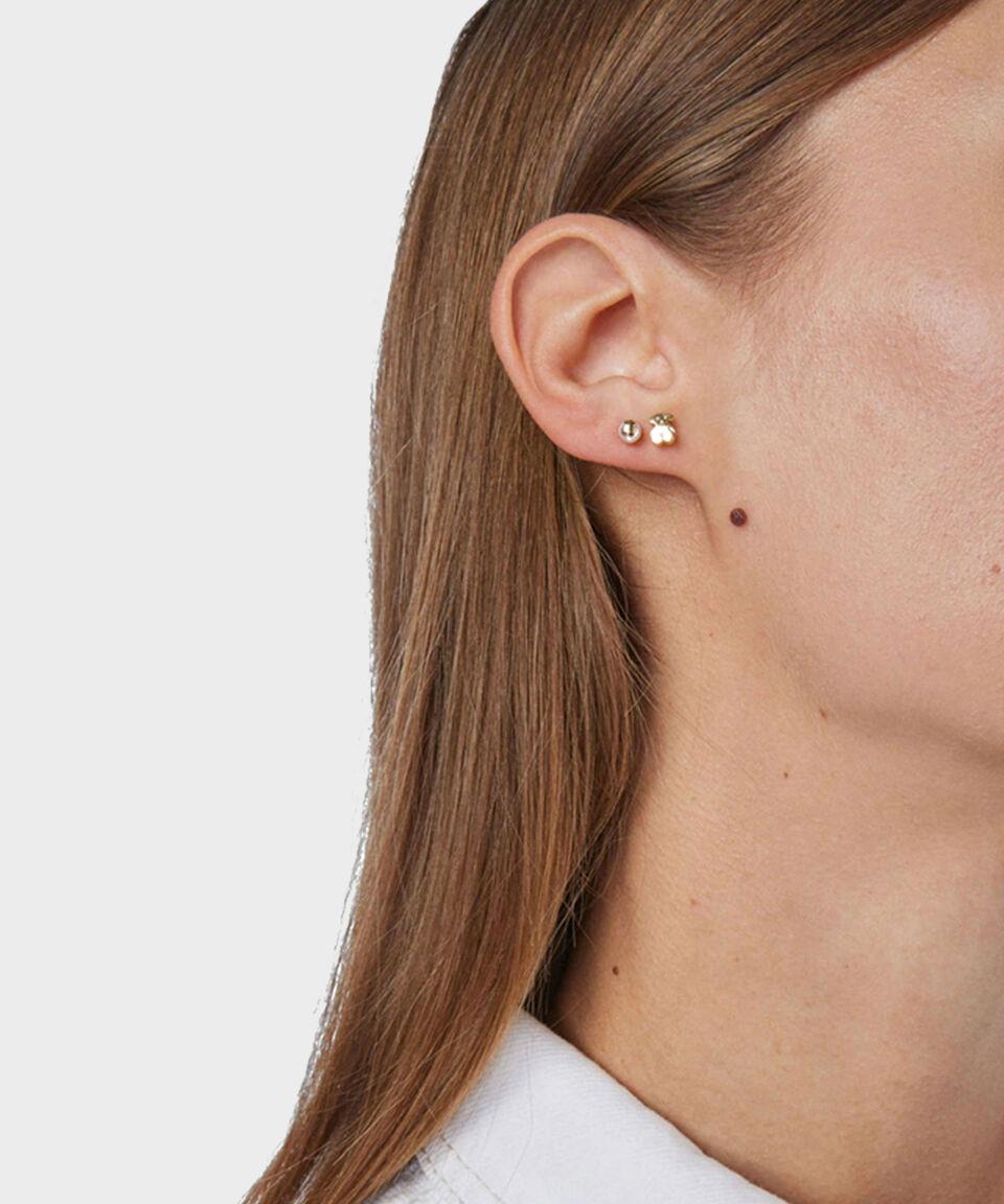 Tous Aretes En Oro 18 Kts Mujer