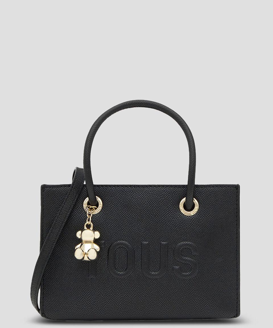 Tous Bolso Mini Tote negro Cachito Mio Mujer