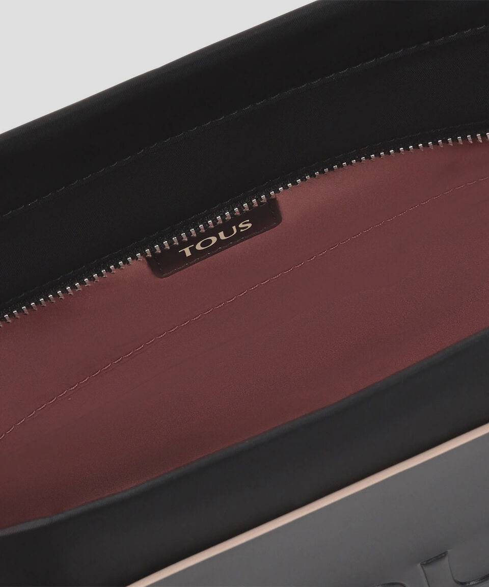 Tous Bolso Satchel Negro Empire Soft Mujer