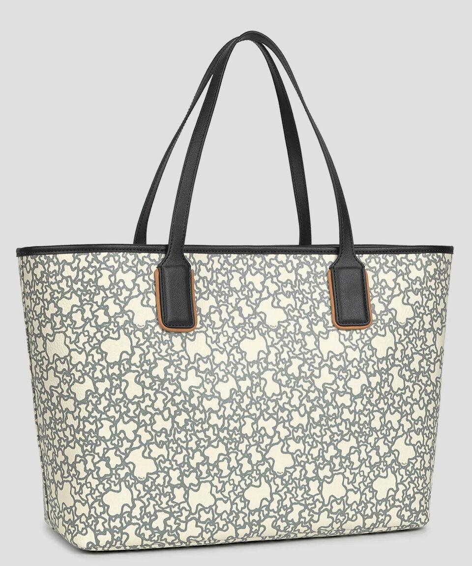 Tous Bolso Tote Beige Con Monogram Mujer