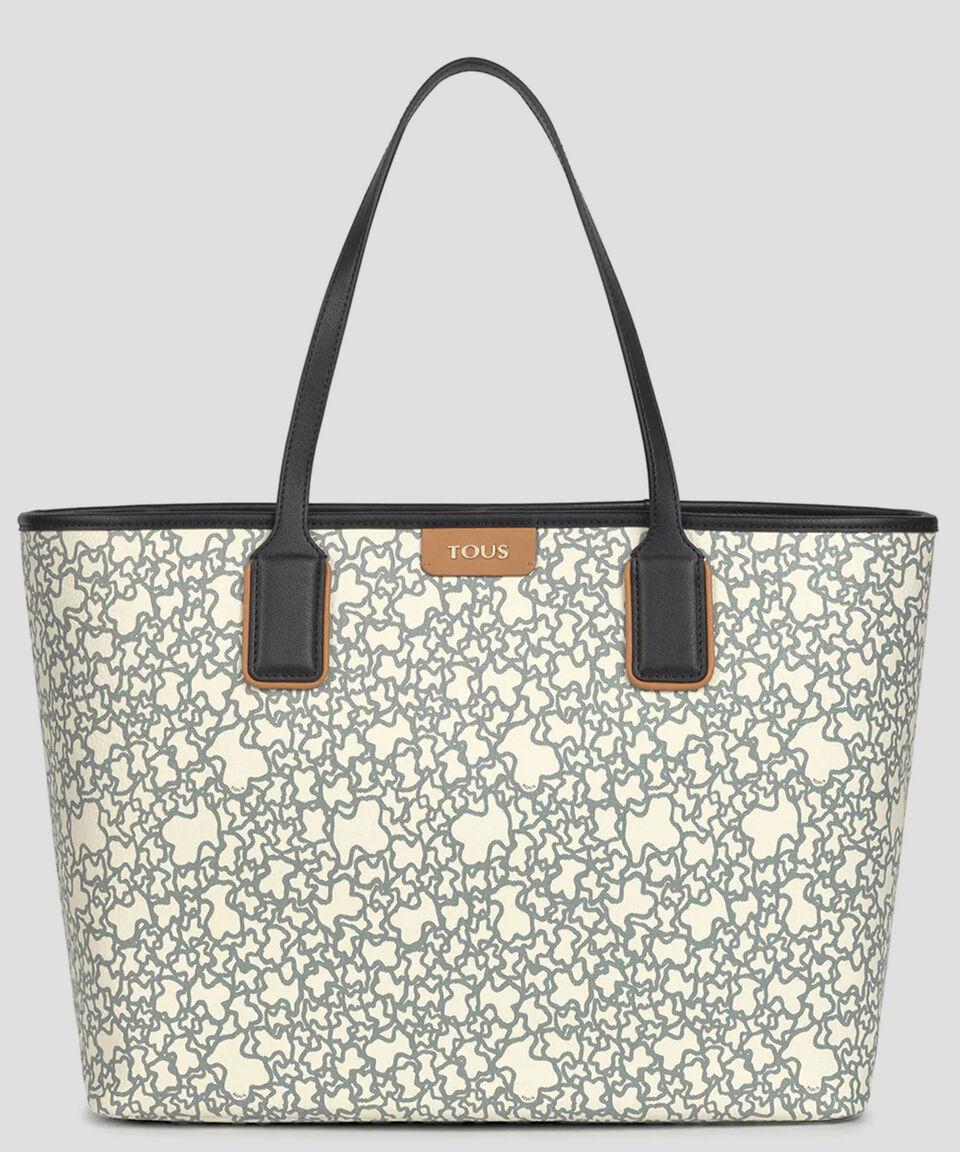 Tous Bolso Tote Beige Con Monogram Mujer
