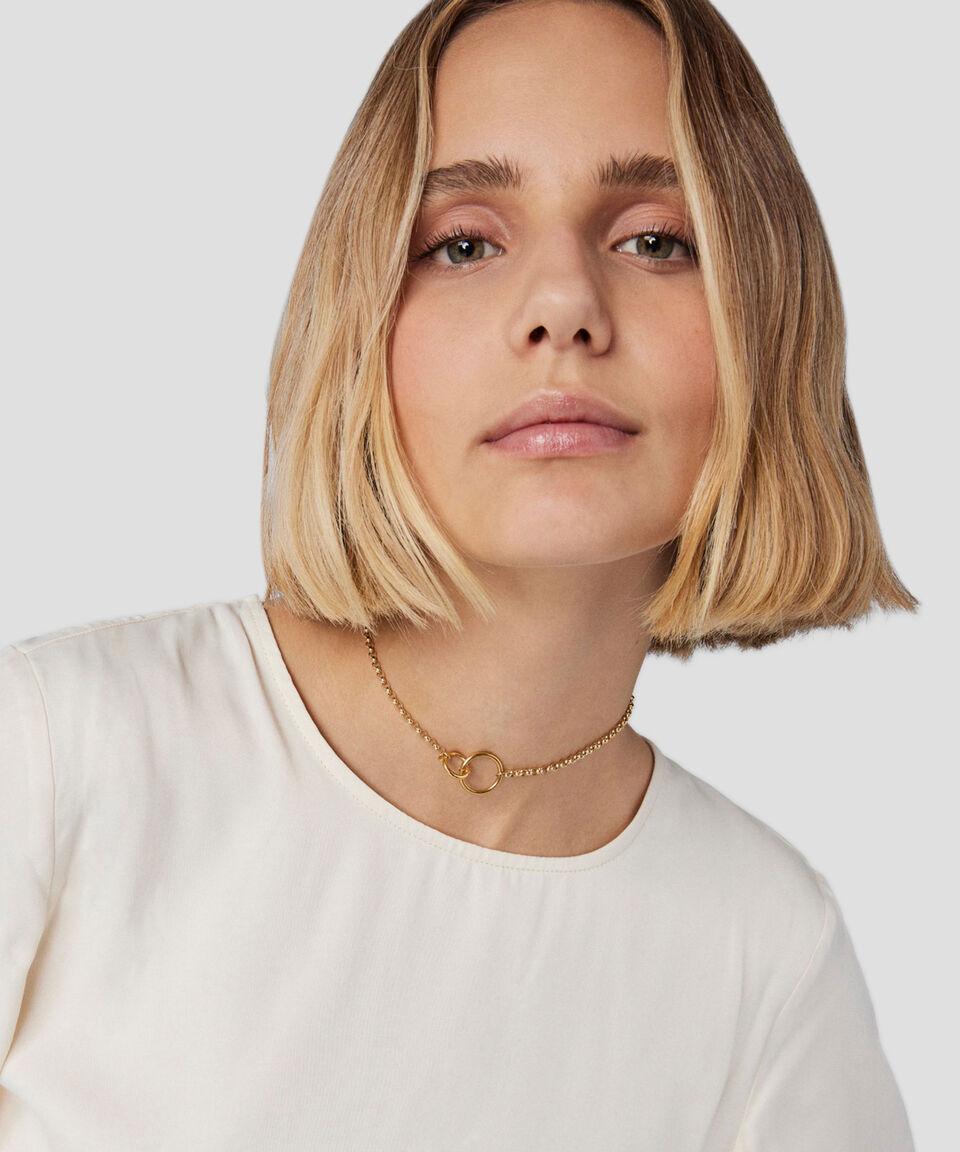 Tous Collar En Oro Amarillo 18 Kts Hold Mujer