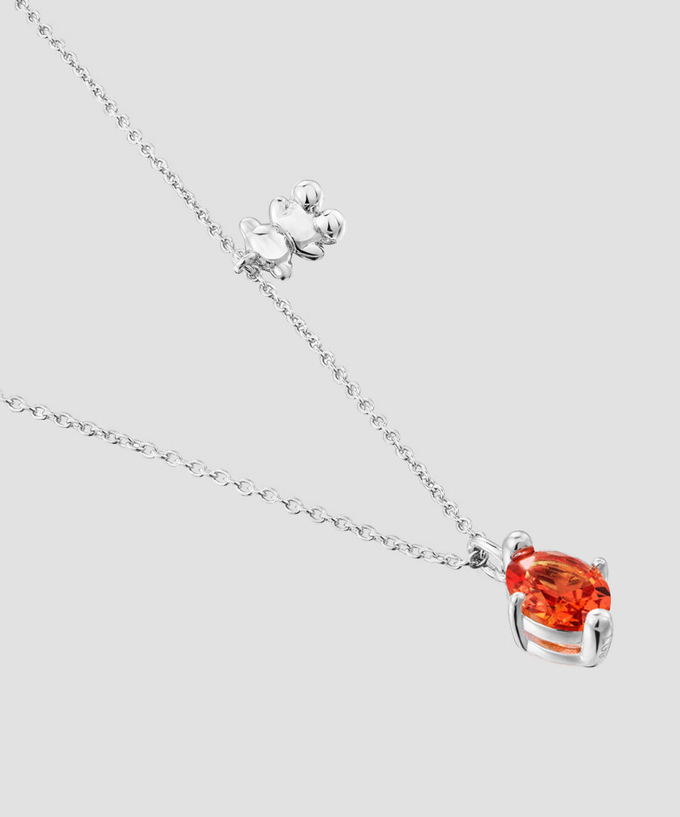 Tous Collar En Plata Bold Bear Mujer