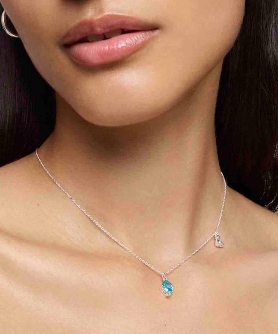 Tous Collar En Plata Bold Bear Mujer