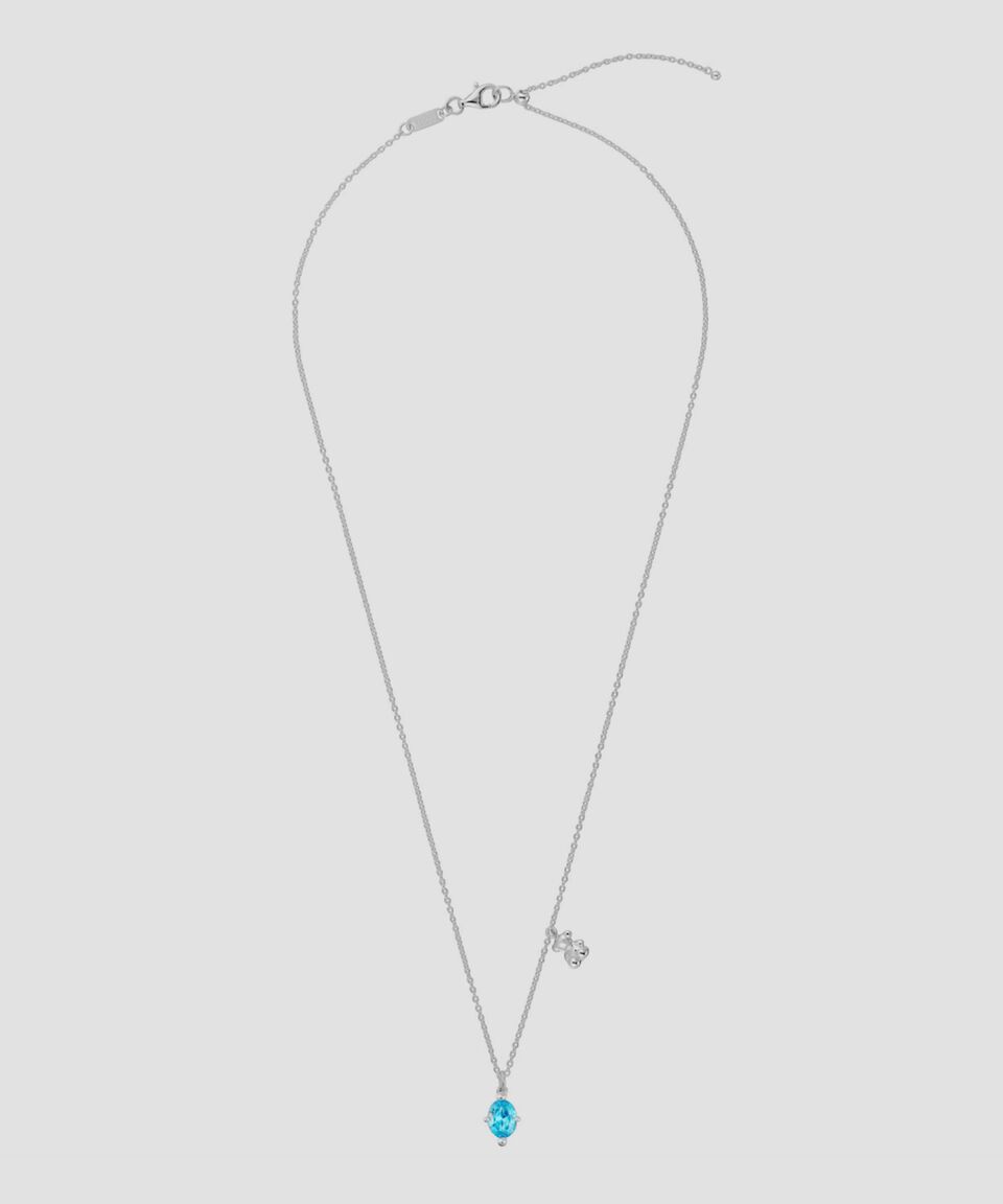 Tous Collar En Plata Bold Bear Mujer