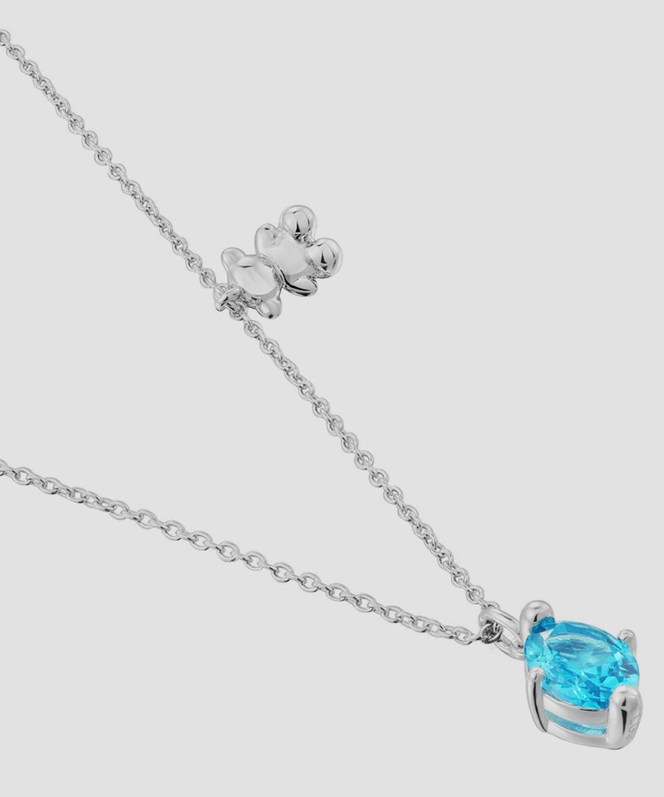 Tous Collar En Plata Bold Bear Mujer