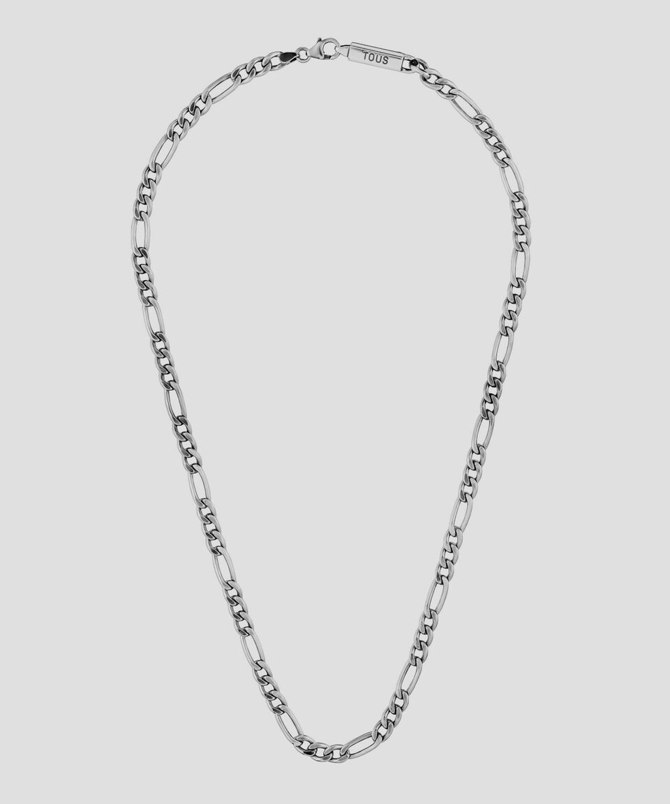Tous Collar en plata eslabonado Hombre
