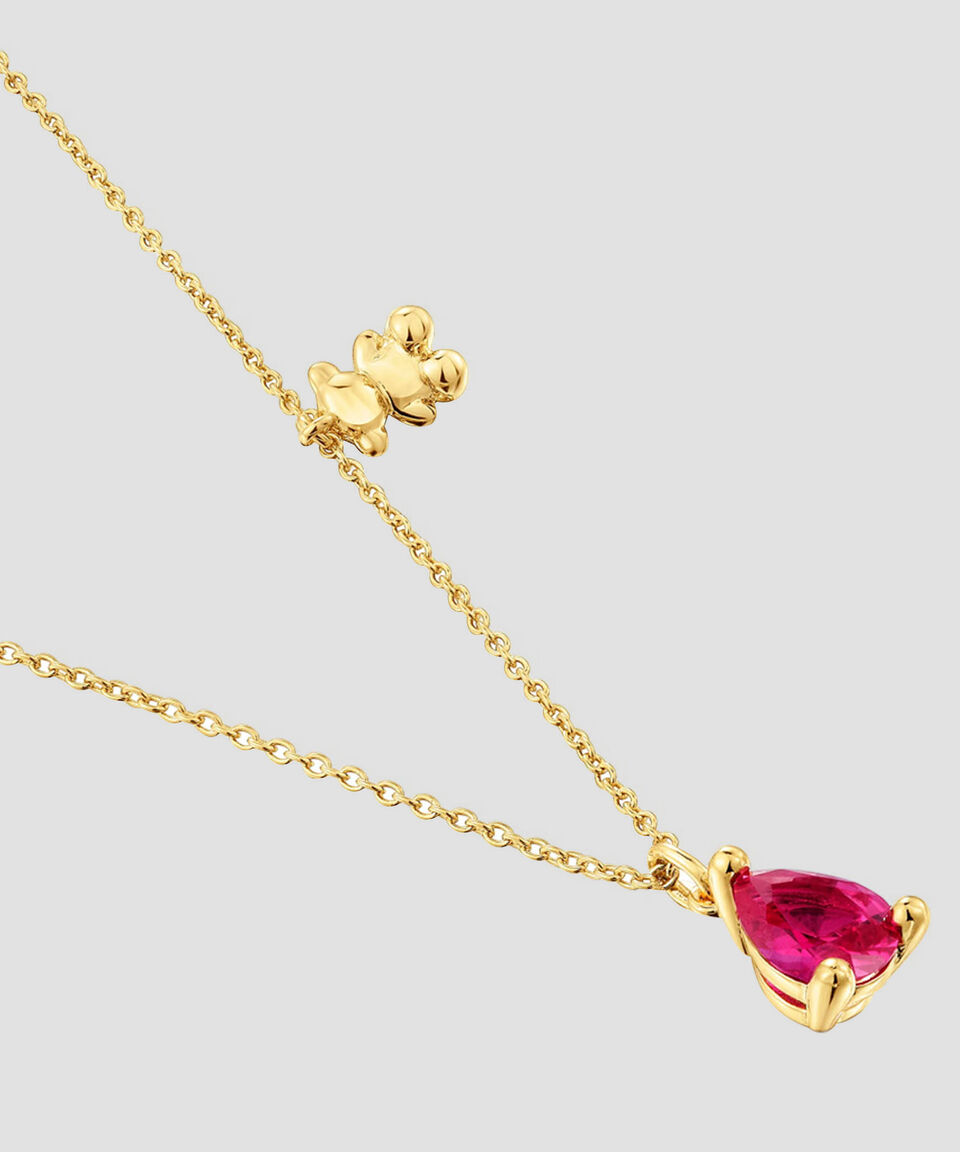 Tous Collar En Plata Mujer