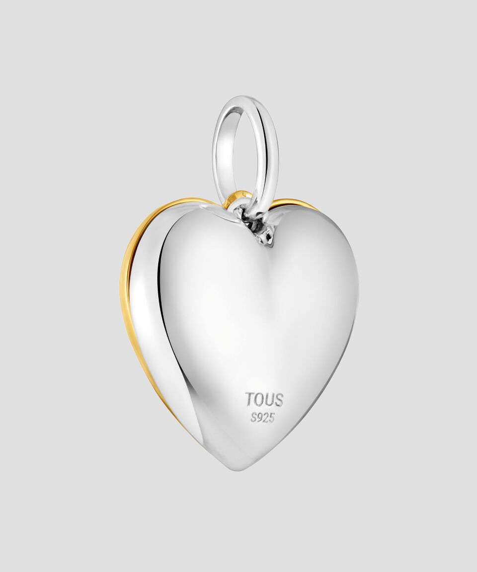 Tous Dije De Corazón En Plata .925 Medallions Mujer