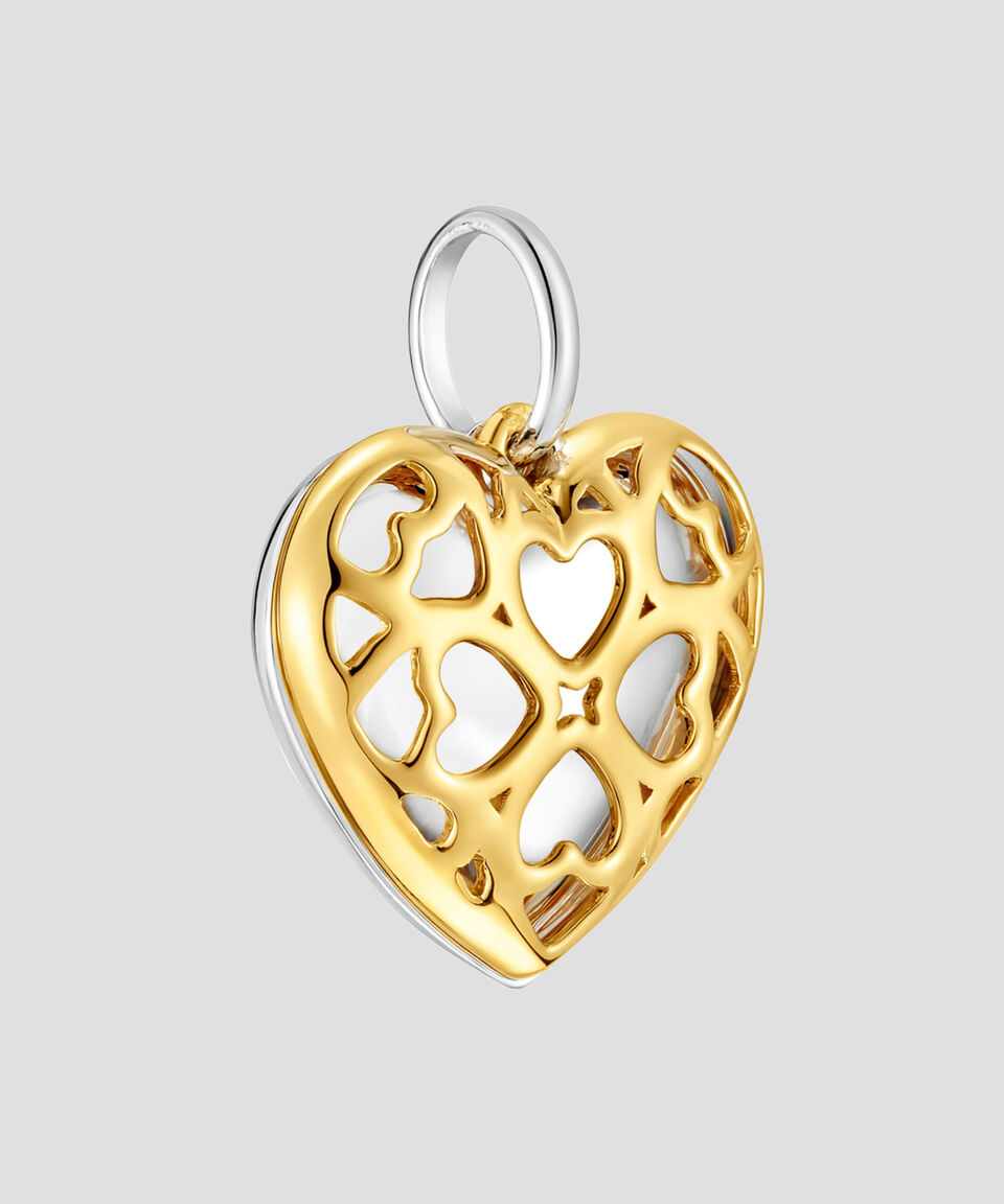 Tous Dije de corazón en plata .925 Medallions Mujer