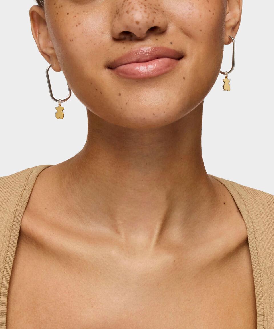 Tous Pendientes En Plata .925 Sweet Dolls Mujer