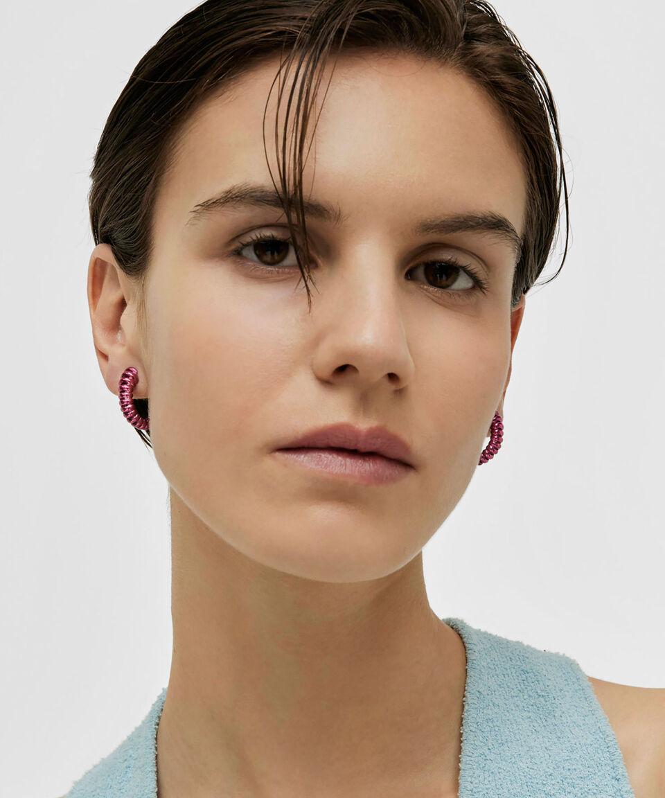 Tous Pendientes En Plata Con Forma De Oruga Mujer