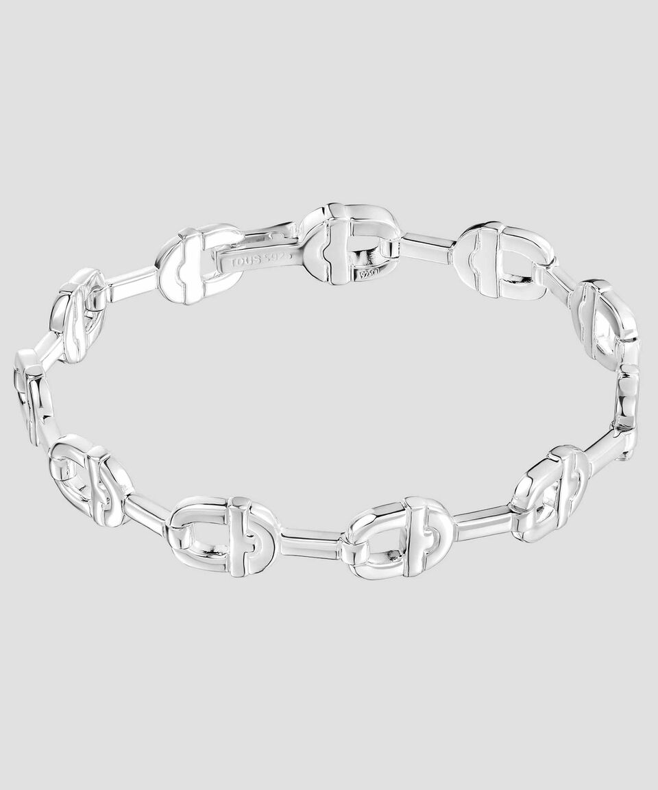 Tous Pulsera En Plata .925 Manifesto Mujer