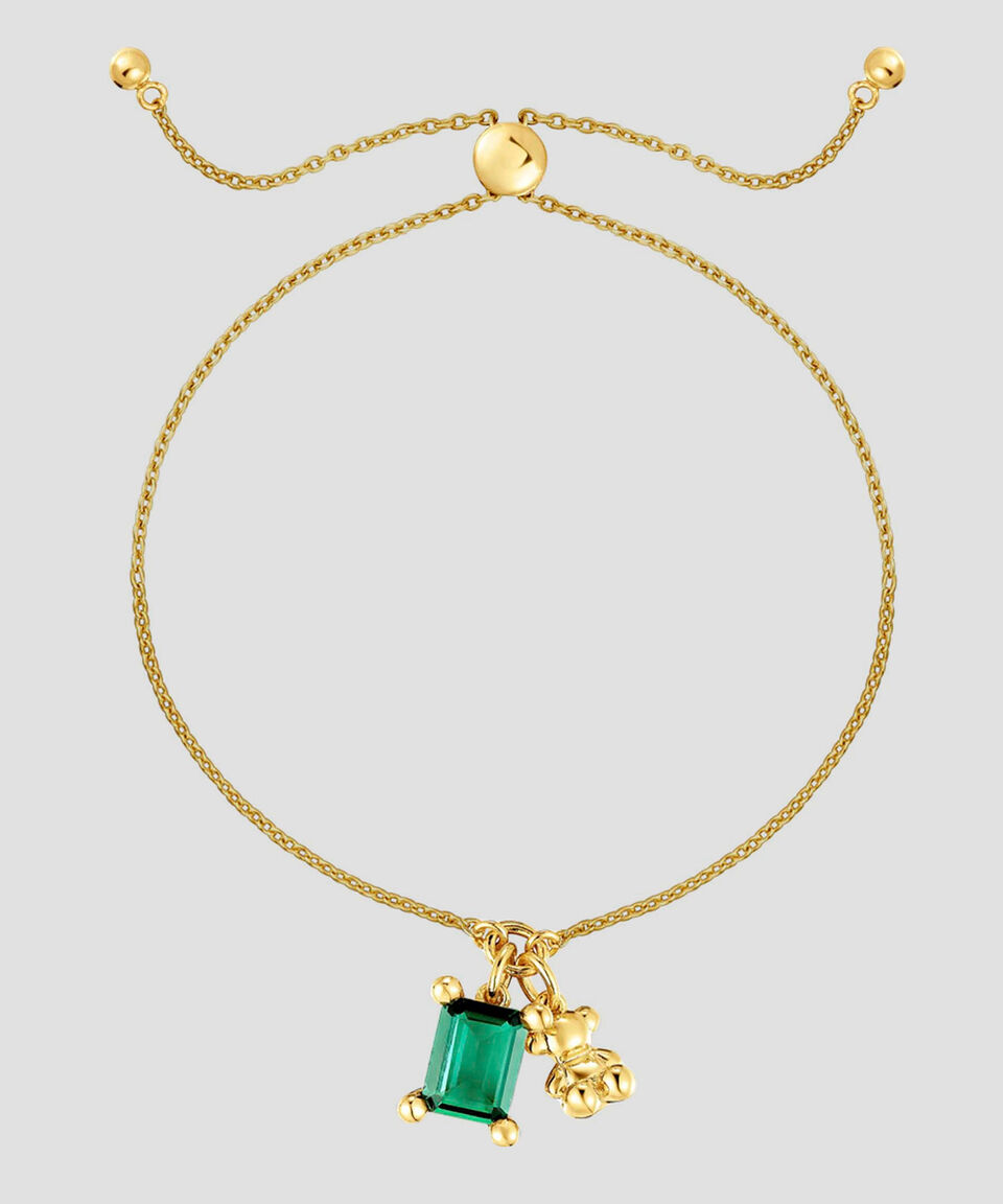 Tous Pulsera eslabonada Bold Bear en plata Mujer