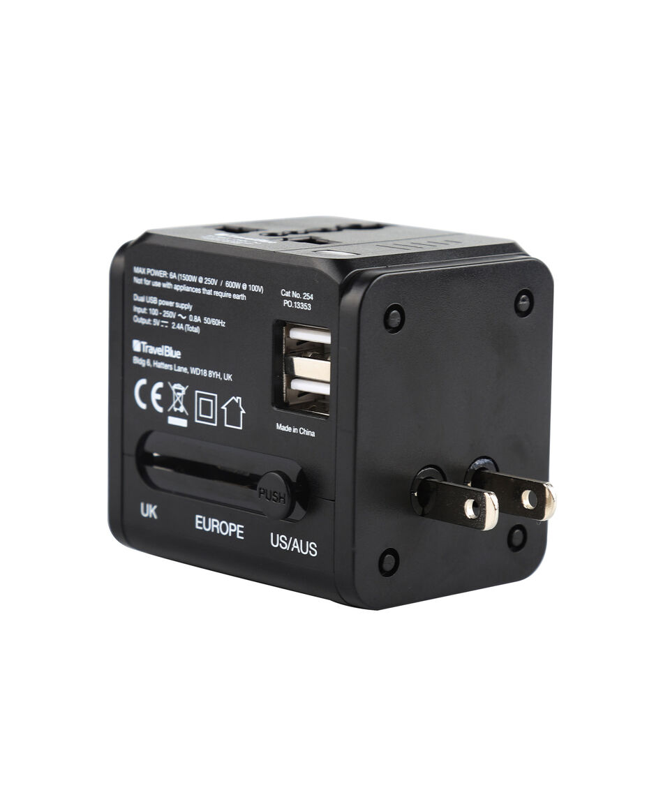 Travel Blue Adaptador Mundial De Viaje