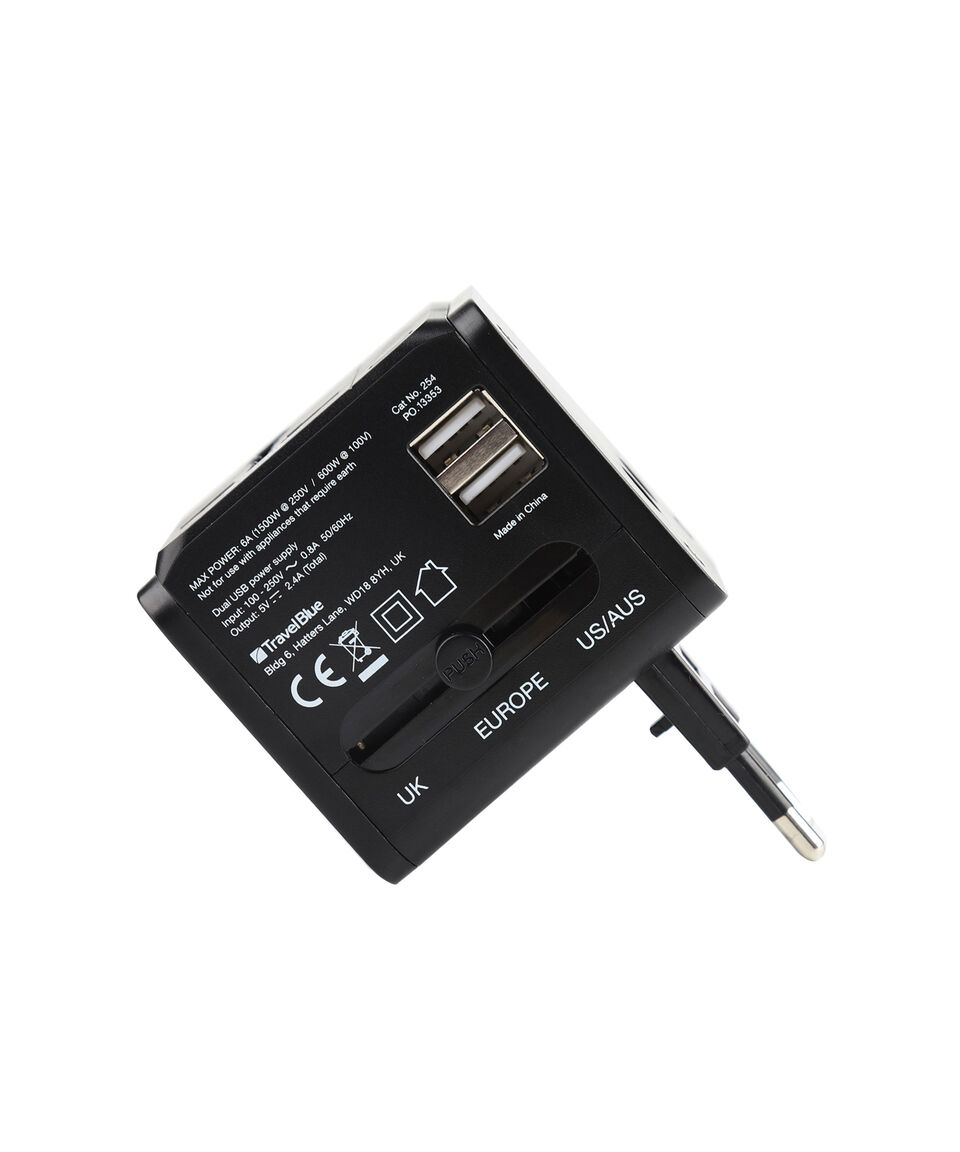 Travel Blue Adaptador Mundial De Viaje