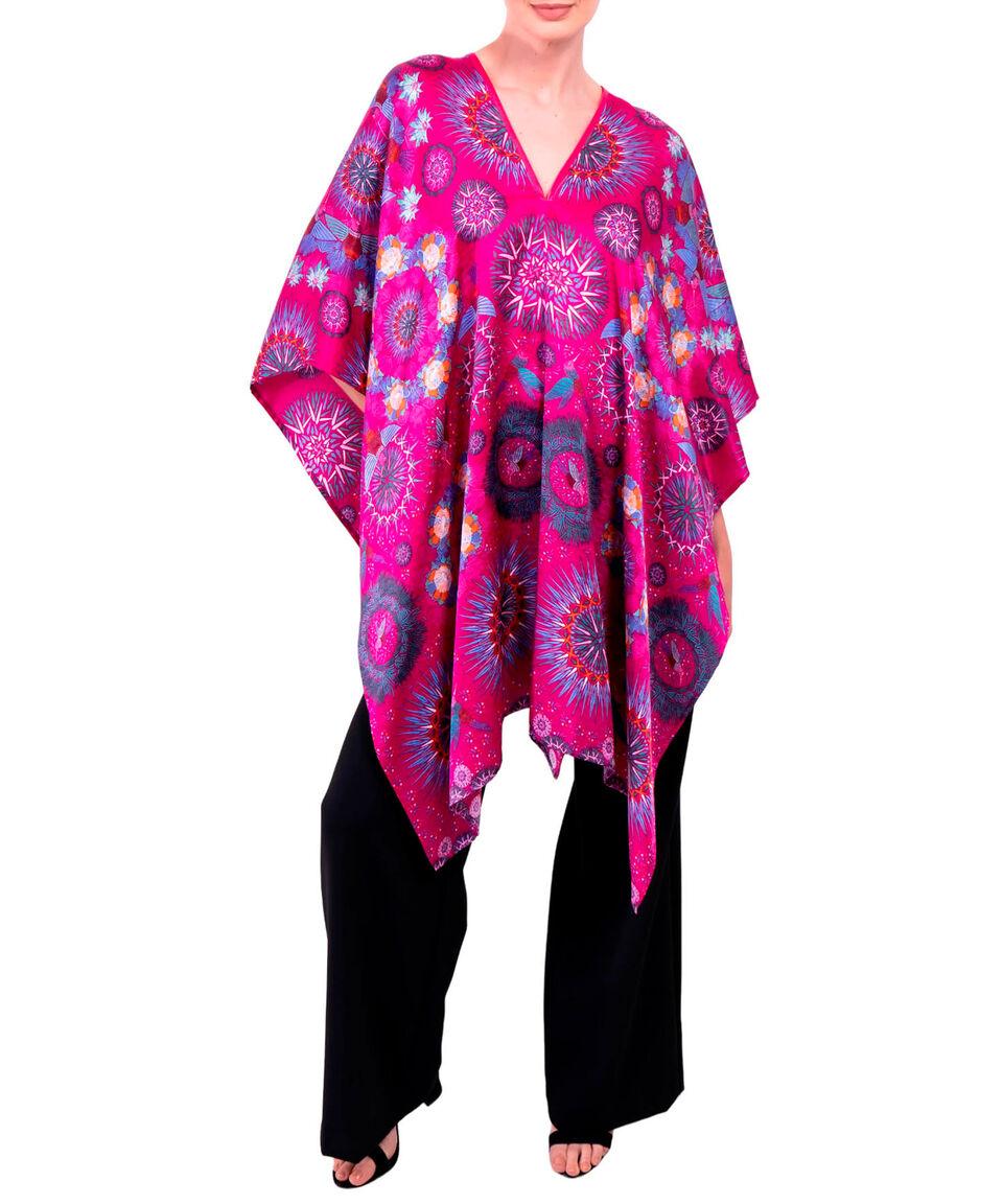 Pineda Covalin Túnica Estampada Con Colibrís Sin Mangas Mujer