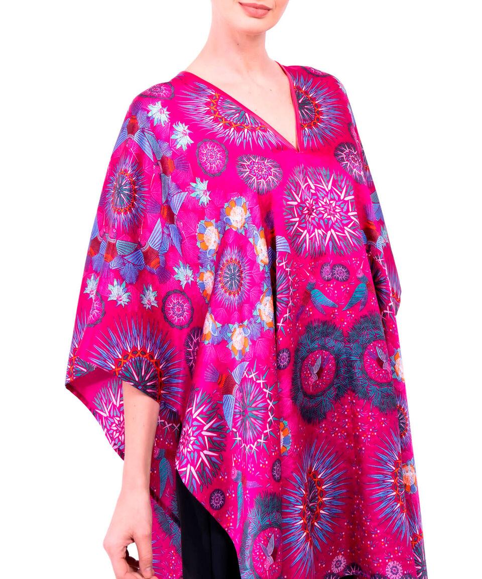 Pineda Covalin Túnica Estampada Con Colibrís Sin Mangas Mujer