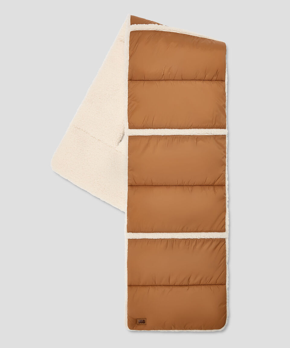 Ugg Bufanda Con Recuadros Acolchados Mujer